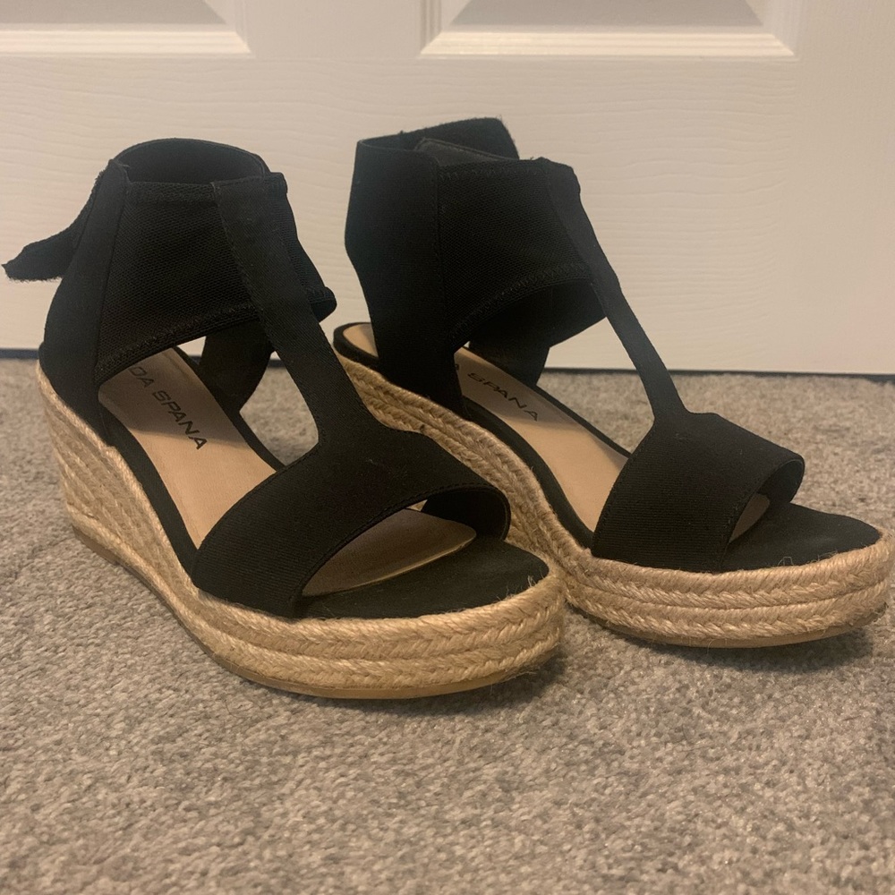 Moda Spana Wedges - Black